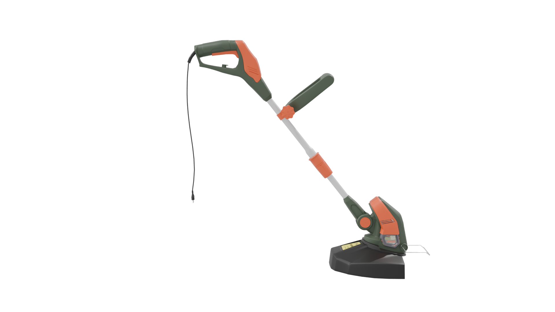 Electric String Trimmer Model 3D - Professional 3D Model Render 8