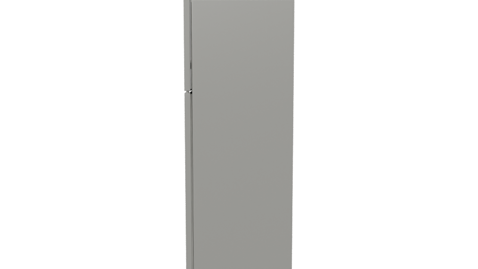 Modern Refrigerator 3D Model - Professional 3D Model Render 2