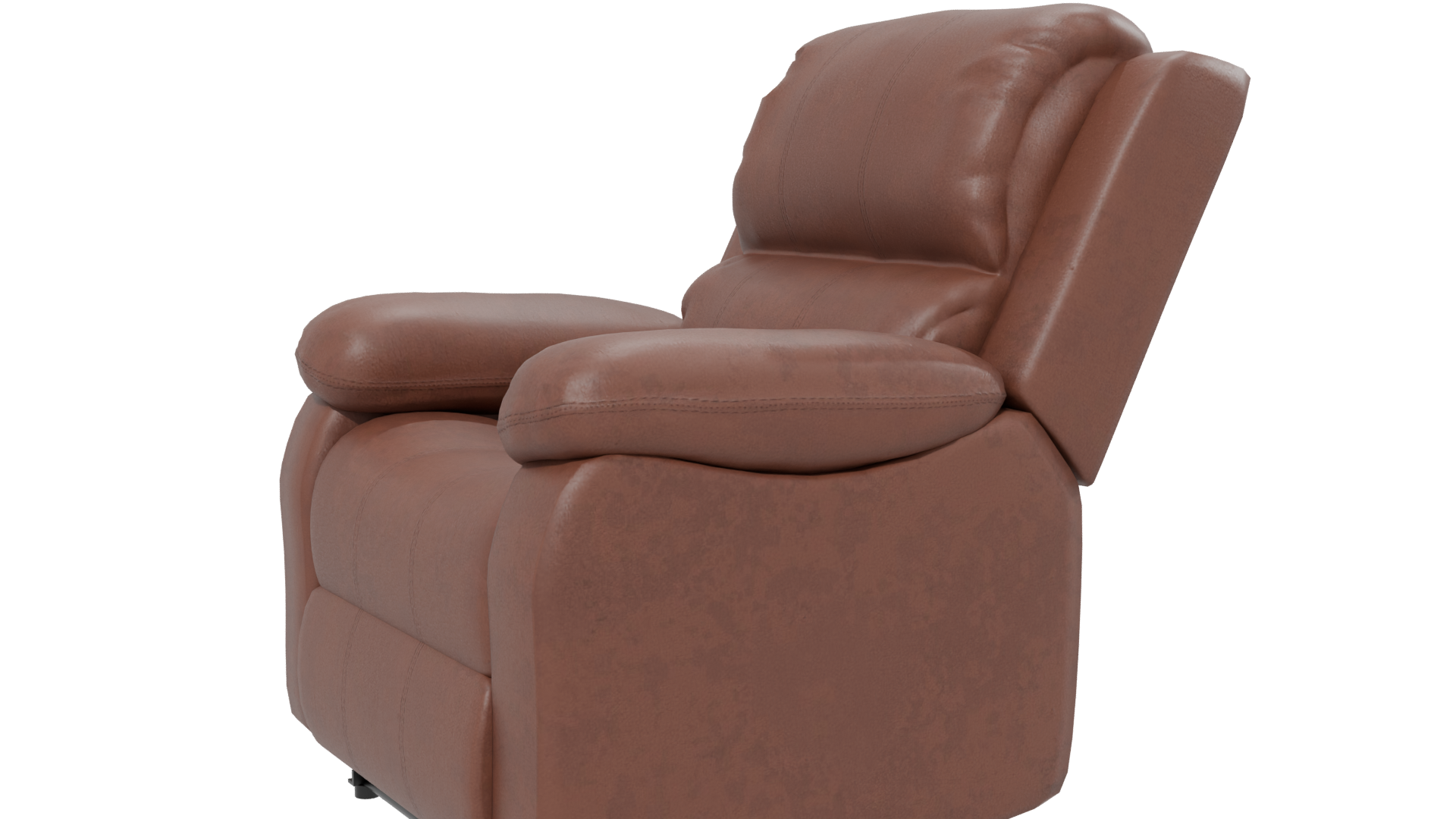 Contemporary Reclining Lounge Chair 3D - Professional 3D Model Render 13
