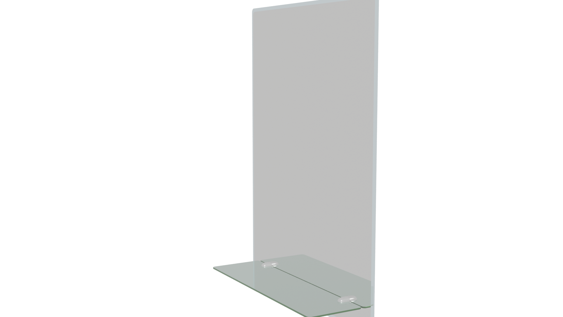 Clear Acrylic Display Stand Model - Professional 3D Model Render 13