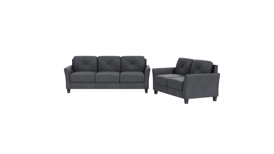 Contemporary Sofa Set 3D Model - Professional 3D Model Render 11