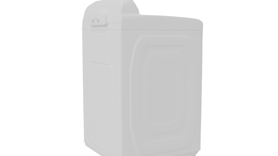 Top-Loading Washing Machine 3D Model - Professional 3D Model Render 7
