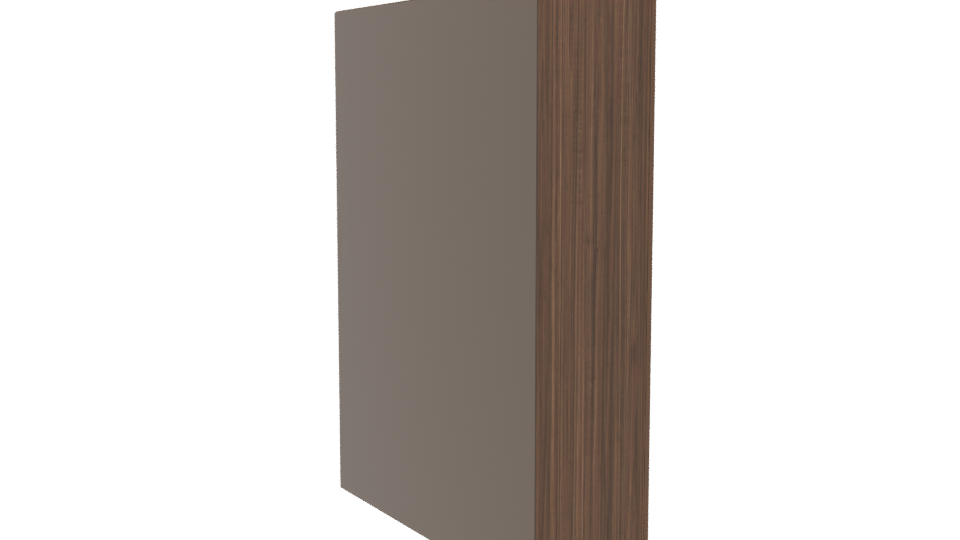 Contemporary Wooden Wardrobe 3D - Professional 3D Model Render 7