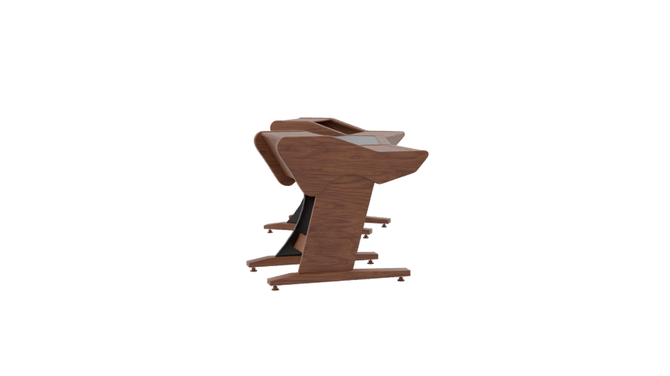 Stylish Office Desk 3D Model - Professional 3D Model Render 8