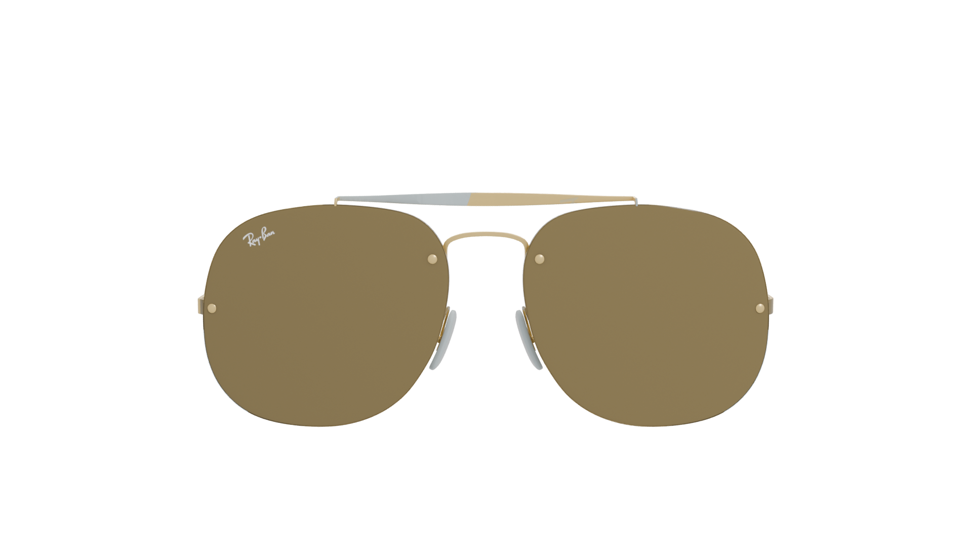 Stylish Aviator Sunglasses Model - Professional 3D Model Render 11