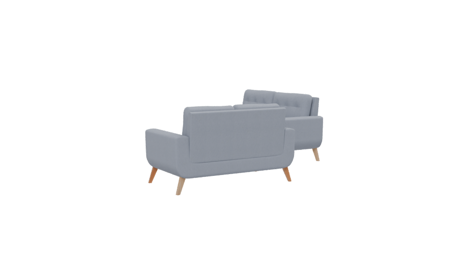Stylish Modern Sofa Set 3D - Professional 3D Model Render 13