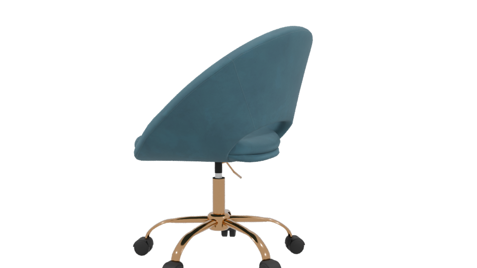 Stylish Modern Office Chair 3D - Professional 3D Model Render 3