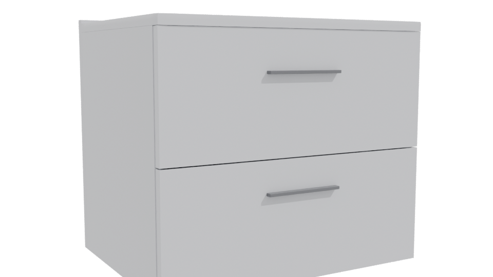 Sleek Modern Bathroom Vanity 3D - Professional 3D Model Render 10