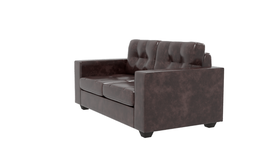 Stylish Leather Sofa 3D Model - Professional 3D Model Render 13