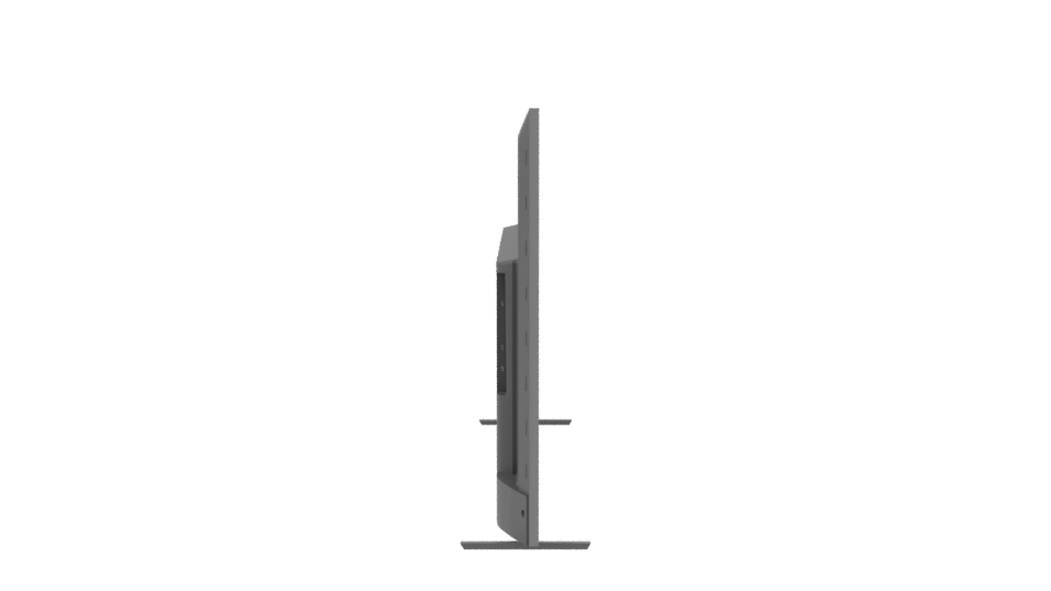 Sleek Modern TV Display 3D - Professional 3D Model Render 8