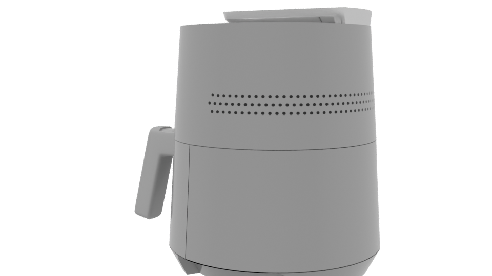 Sleek Modern Kitchen Appliance 3D - Professional 3D Model Render 3