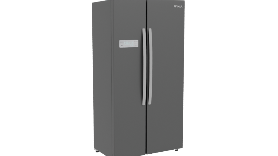 Sleek Modern Refrigerator 3D - Professional 3D Model Render 10