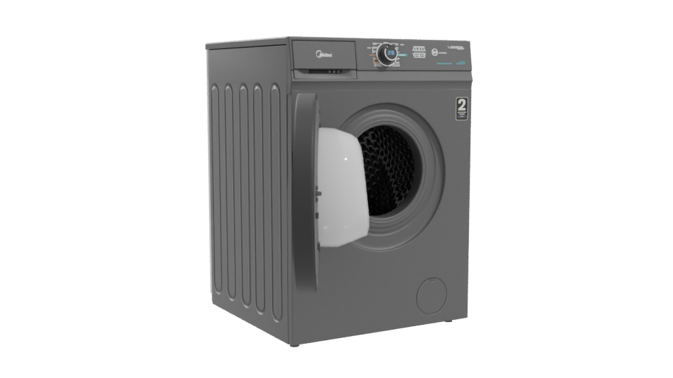 Realistic Front-Loading Washer Model - Professional 3D Model Render 10