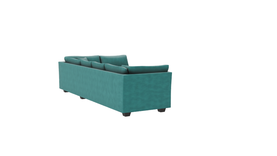 Elegant Modern Sectional Sofa 3D - Professional 3D Model Render 7