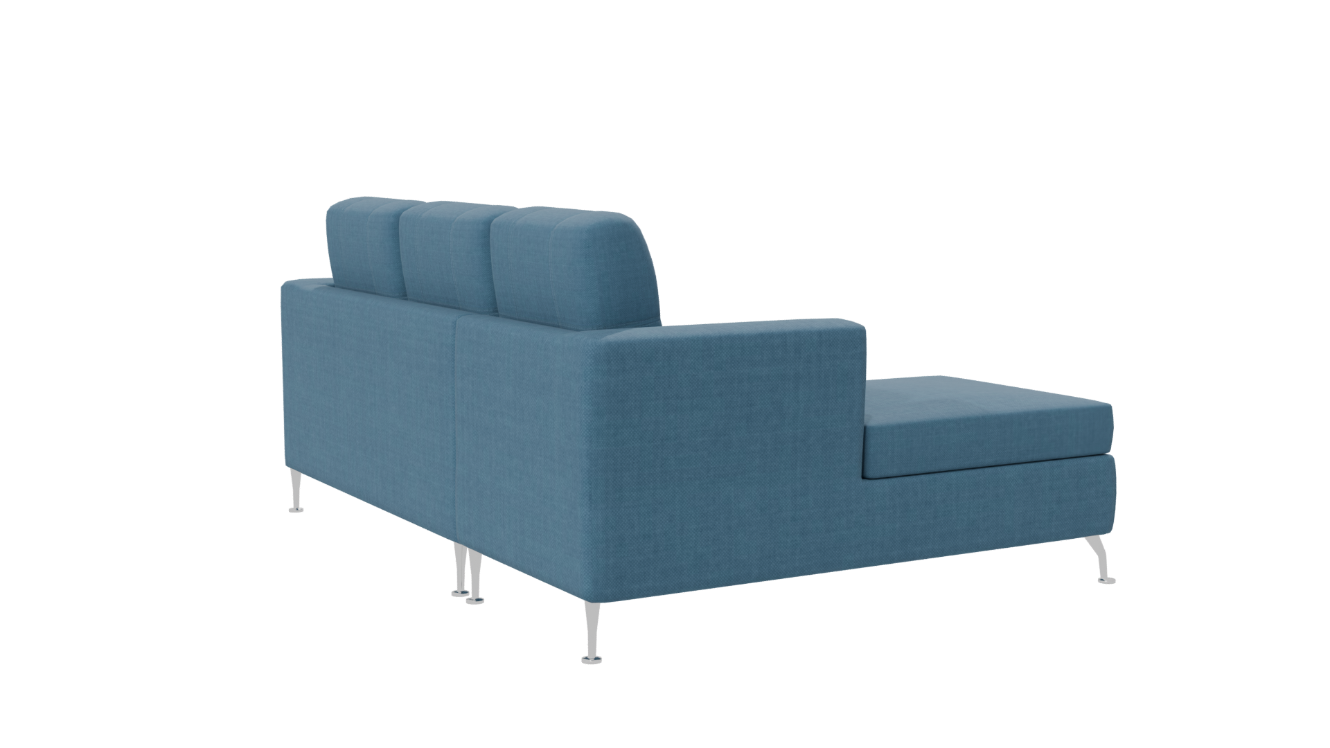 Contemporary Fabric Sofa Model - Professional 3D Model Render 7