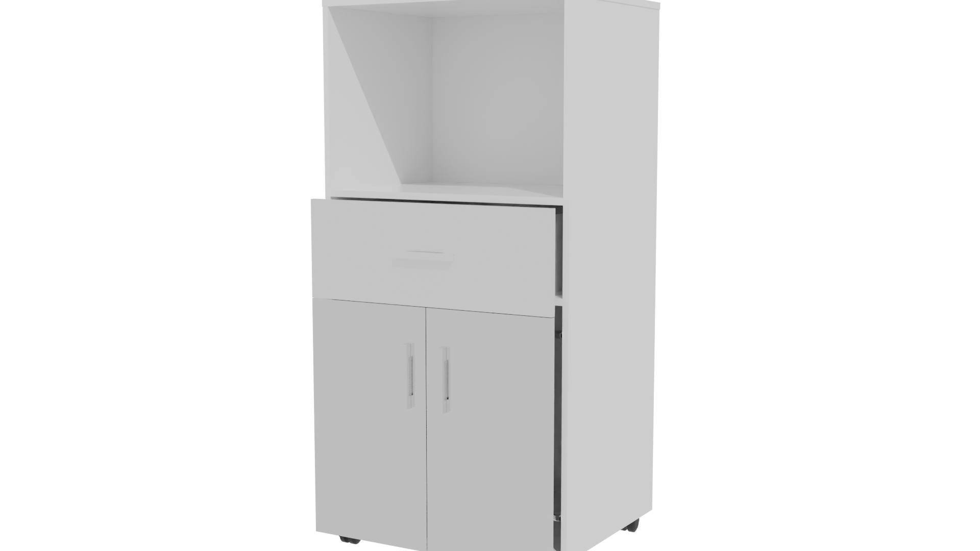 Minimalist Storage Cabinet 3D Model - Professional 3D Model Render 27