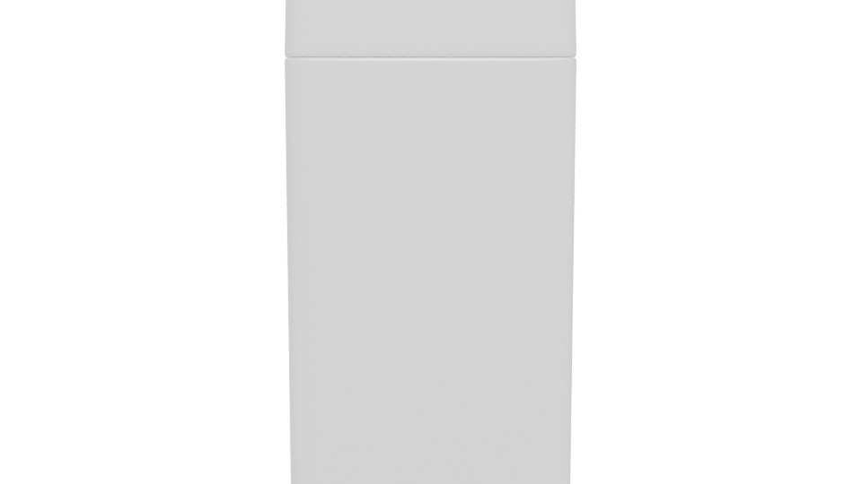 Compact Top-Load Washing Machine 3D - Professional 3D Model Render 5