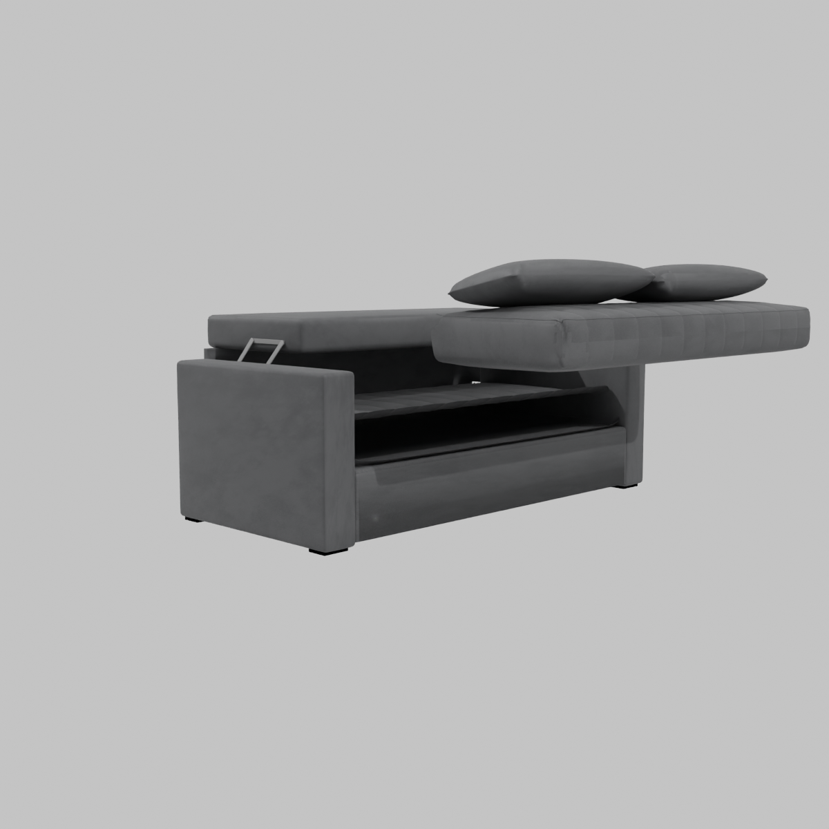 Sofá Cama Málaga dark gray