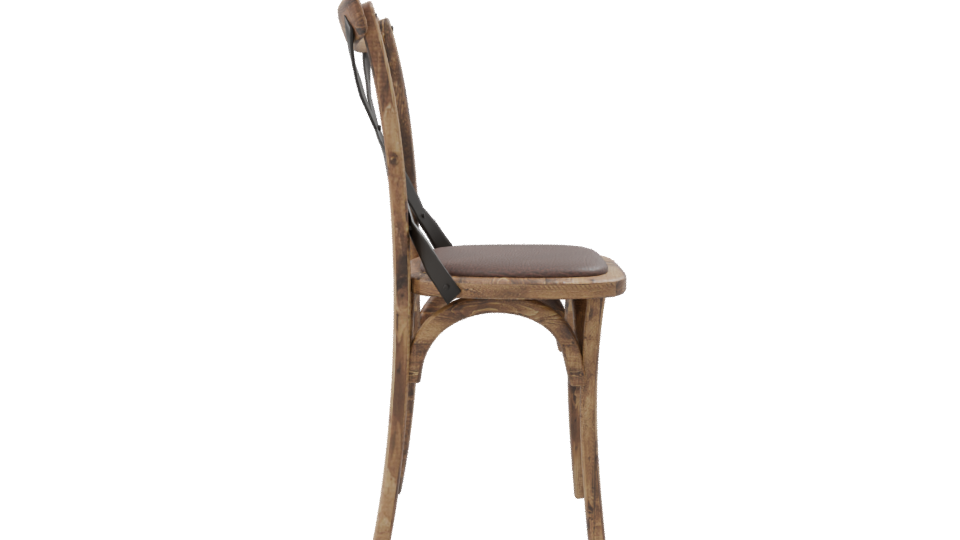 Corsica Dining Chair 3D Model - Professional 3D Model Render 8