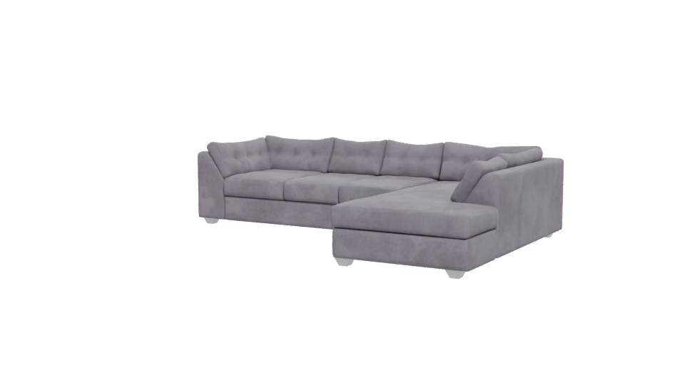 Contemporary Sectional Sofa 3D - Professional 3D Model Render 12