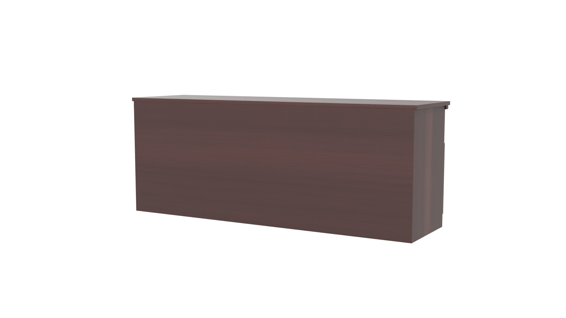 Stylish Wooden Entertainment Center 3D - Professional 3D Model Render 6