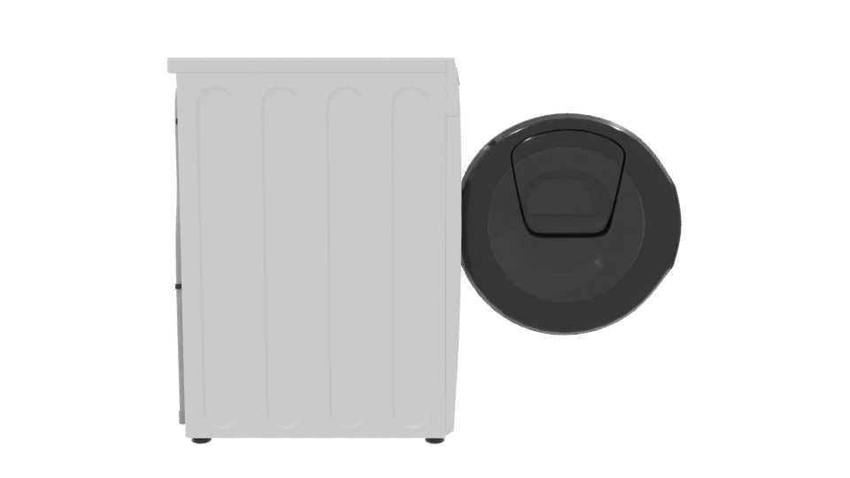 Modern Washing Machine 3D Model - Professional 3D Model Render 8