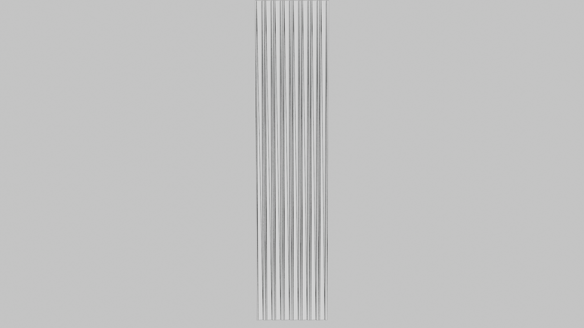 Elegant Vertical Column 3D Model - Professional 3D Model Render 10