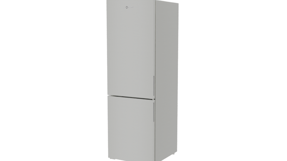 Sleek Modern Refrigerator Model - Professional 3D Model Render 12
