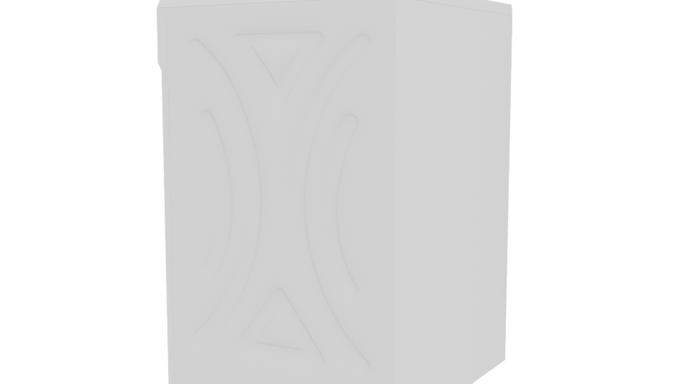 Front-Loading Washing Machine Model - Professional 3D Model Render 3