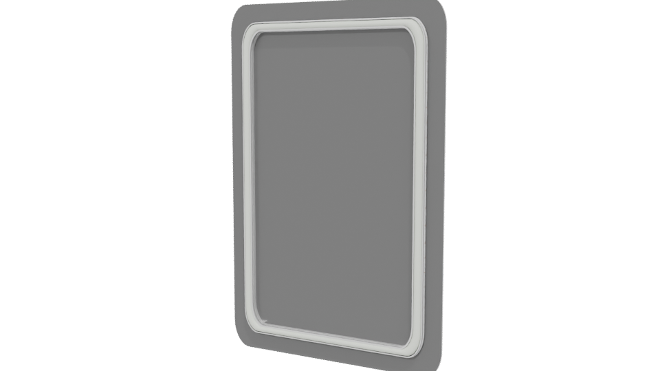 Minimalist Tablet Model 3D - Professional 3D Model Render 6