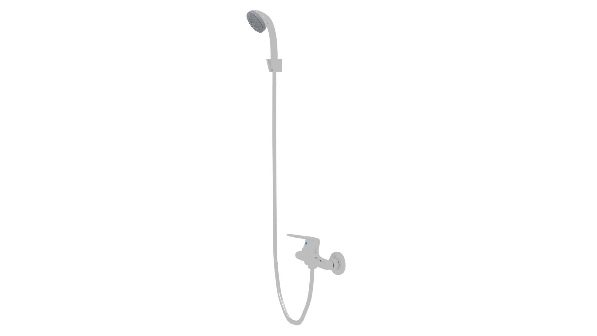 Stylish Shower Head 3D Model - Professional 3D Model Render 25