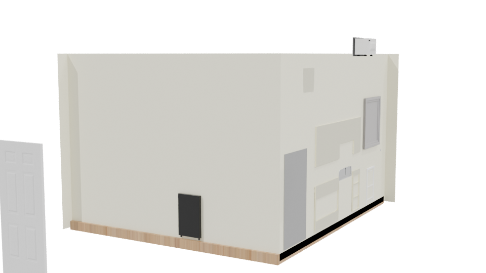 Modern Kitchen Interior 3D Model - Professional 3D Model Render 3