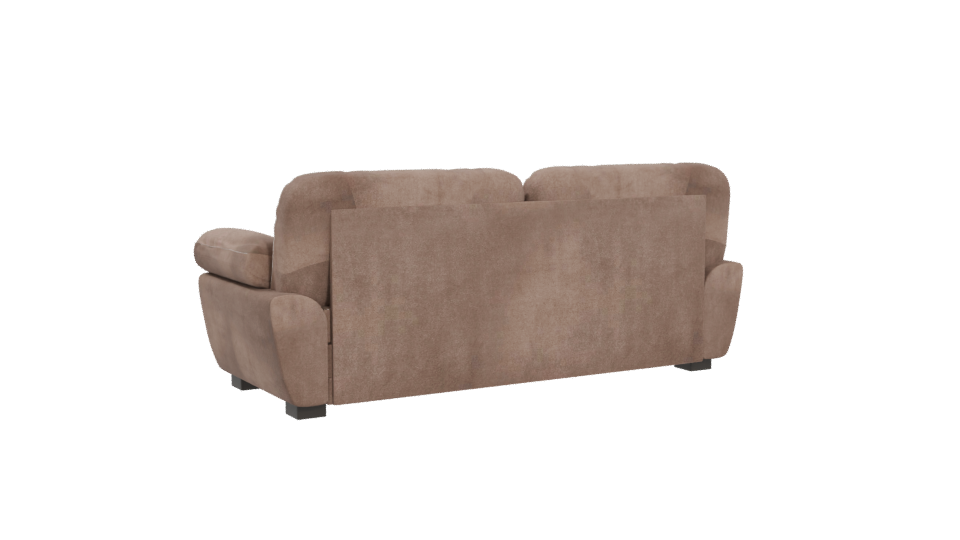 Cozy Fabric Sofa Model 3D - Professional 3D Model Render 4