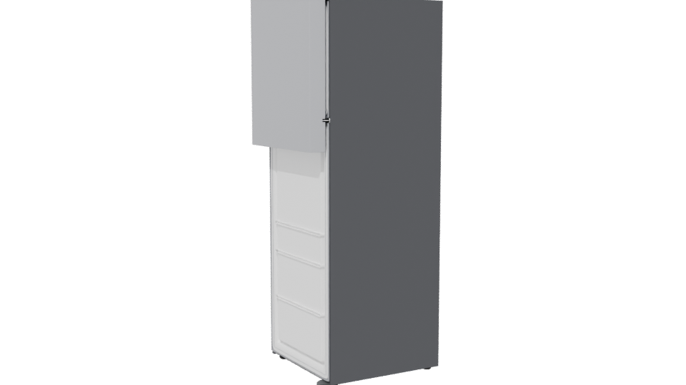 Sleek Modern Refrigerator 3D Model - Professional 3D Model Render 13