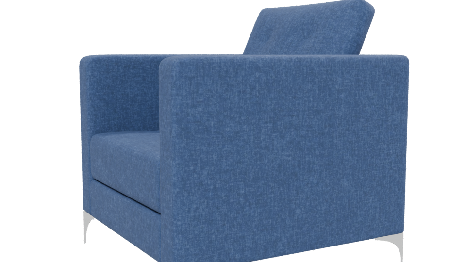 Contemporary Armchair 3D Model - Professional 3D Model Render 13