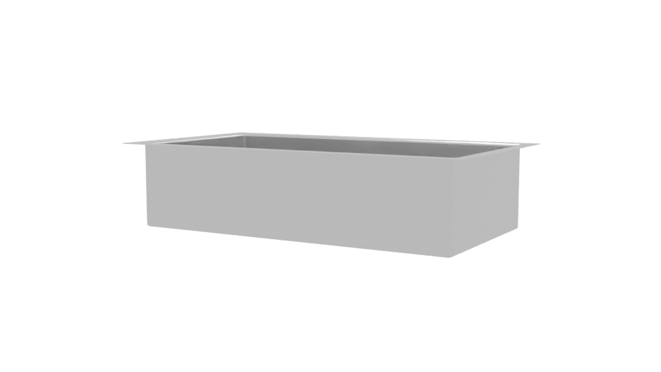 Sleek Modern Bathtub 3D Model - Professional 3D Model Render 12
