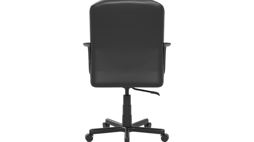 Stylish Modern Office Chair 3D - Professional 3D Model Render 5