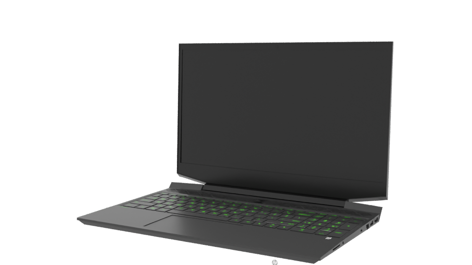 Sleek Gaming Laptop 3D Model - Professional 3D Model Render 12