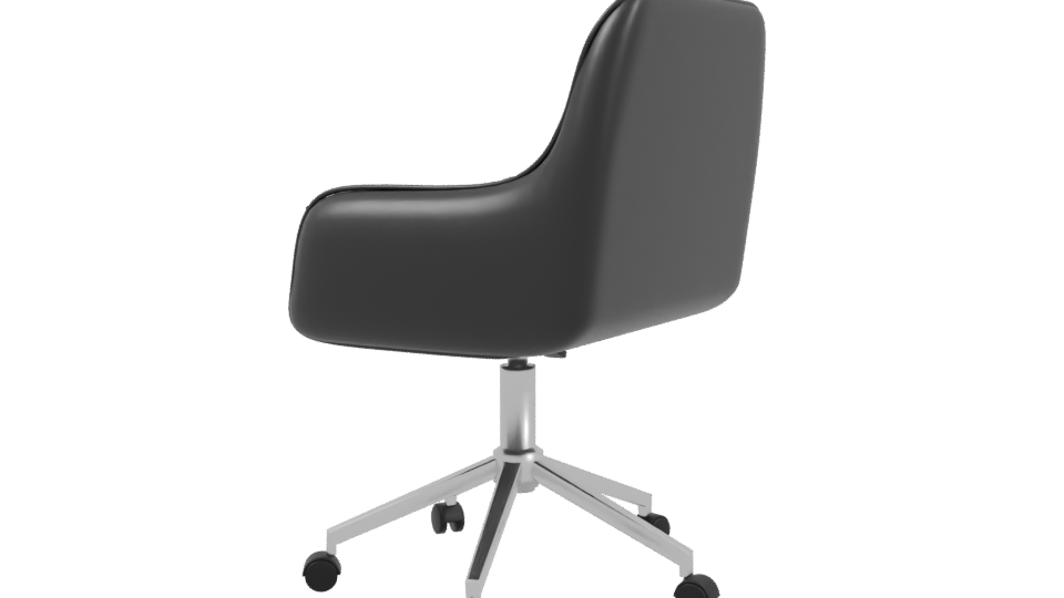Stylish Modern Office Chair 3D - Professional 3D Model Render 3