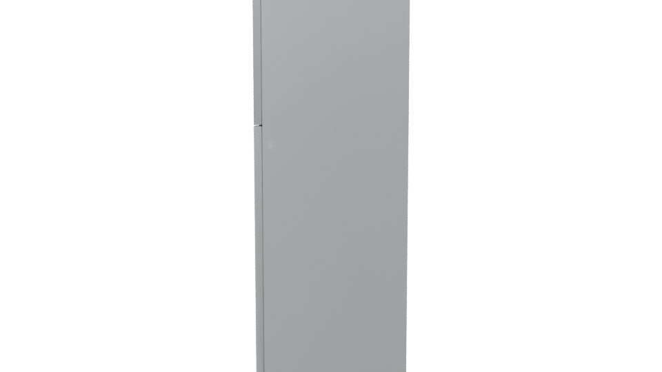 Stylish Modern Refrigerator 3D Model - Professional 3D Model Render 2