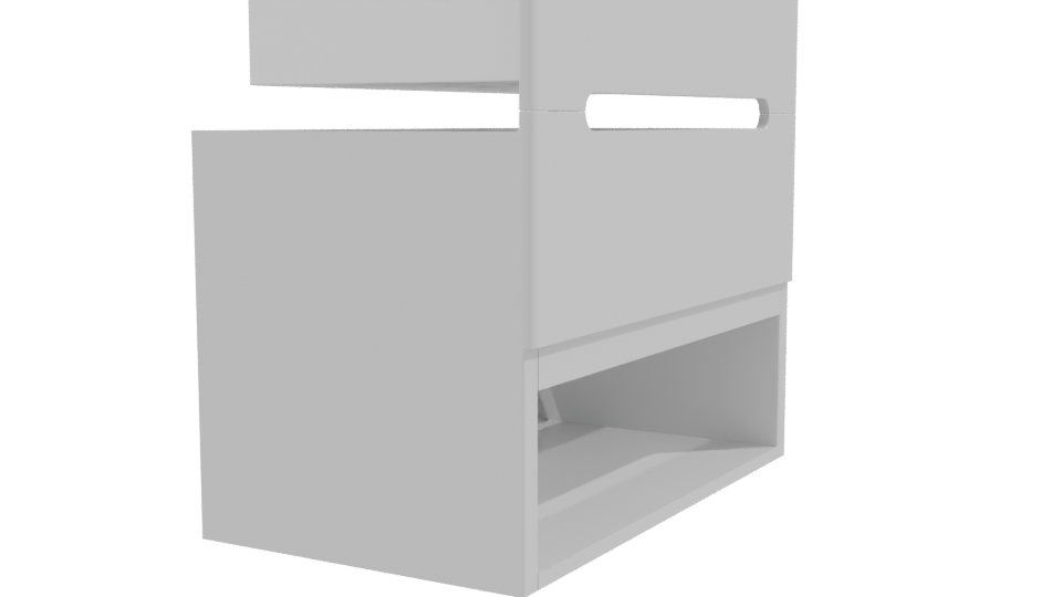 Modern Bathtub 3D Model - Professional 3D Model Render 9