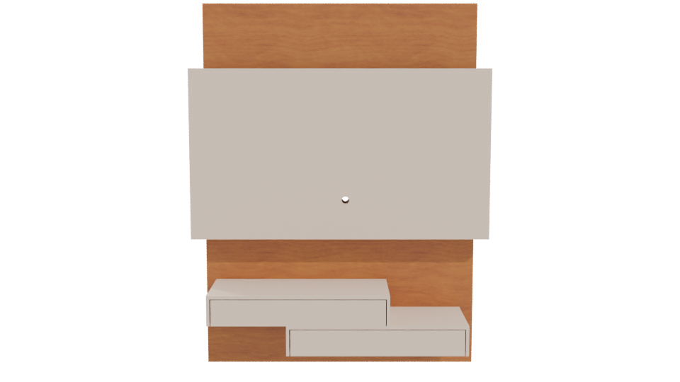 Modern Minimalist Wall Cabinet 3D - Professional 3D Model Render 11