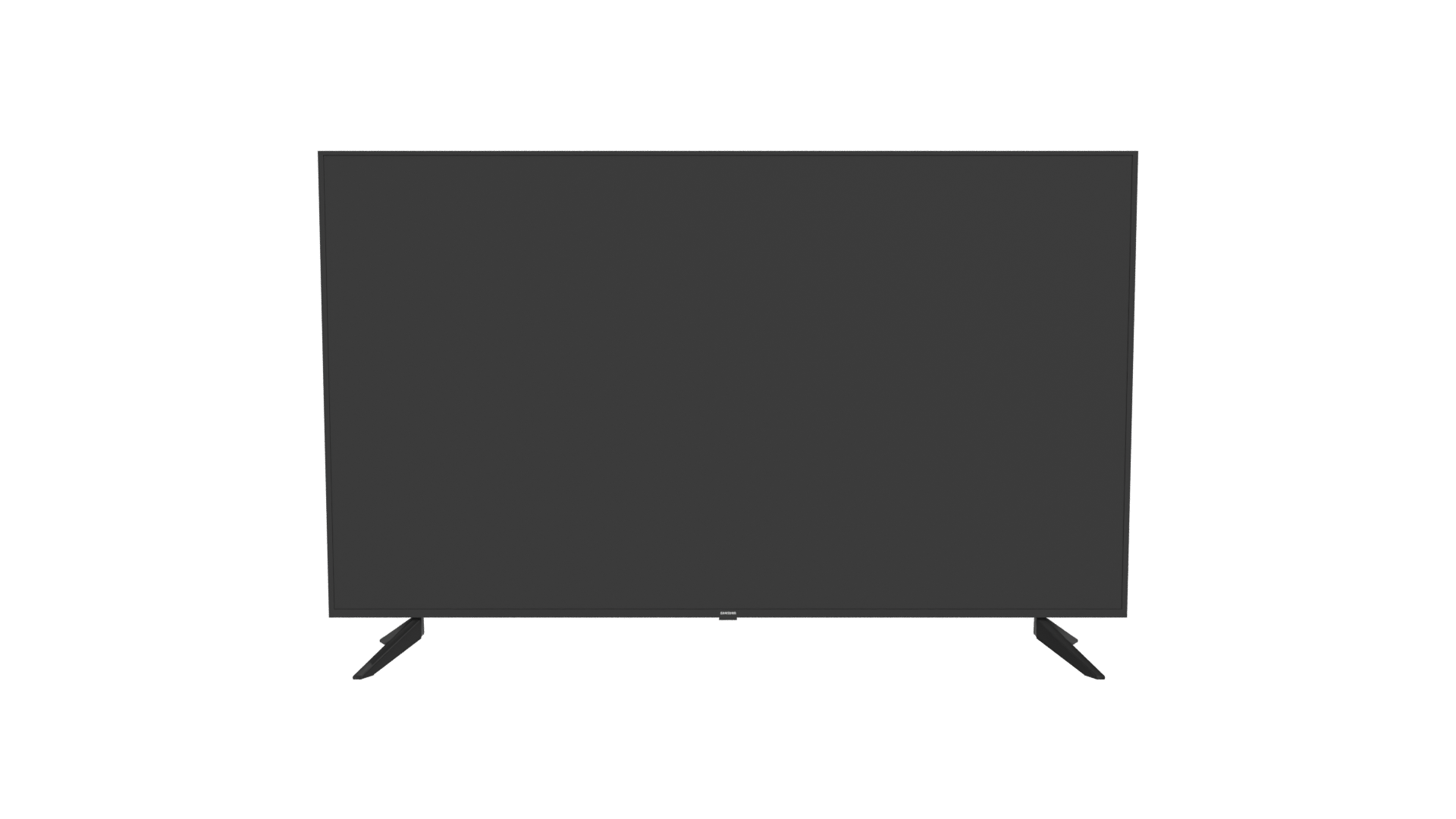 Sleek Flat Screen TV Model - Professional 3D Model Render 11