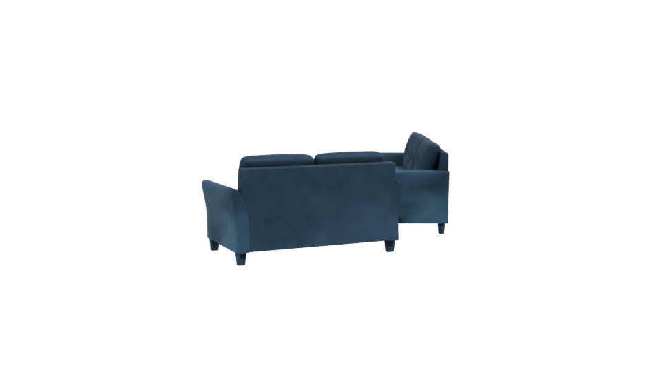 Stylish Modern Sofa Set 3D - Professional 3D Model Render 2