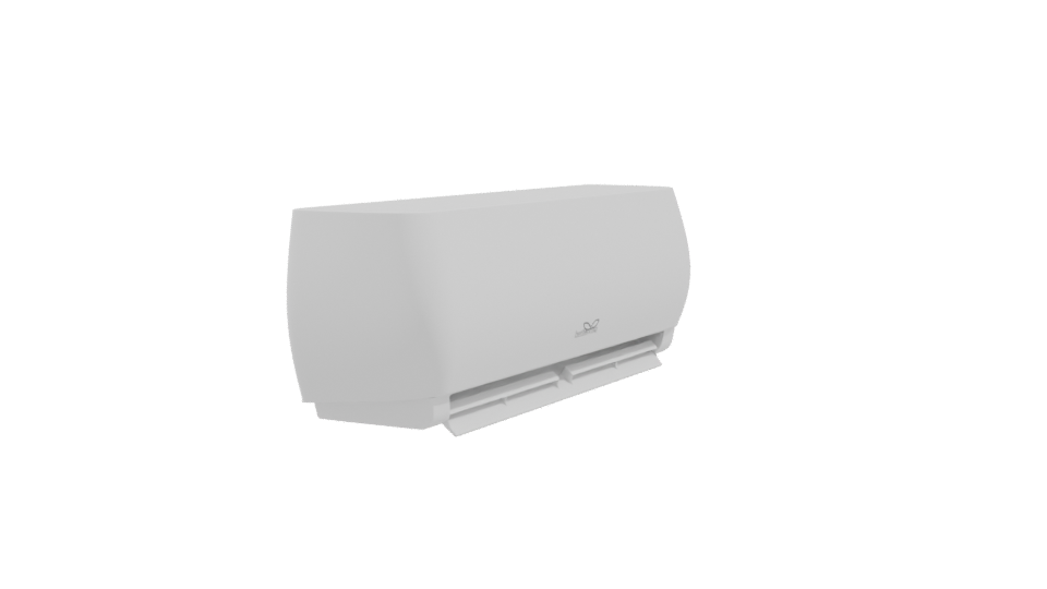 Sleek Air Conditioner Model 3D - Professional 3D Model Render 9