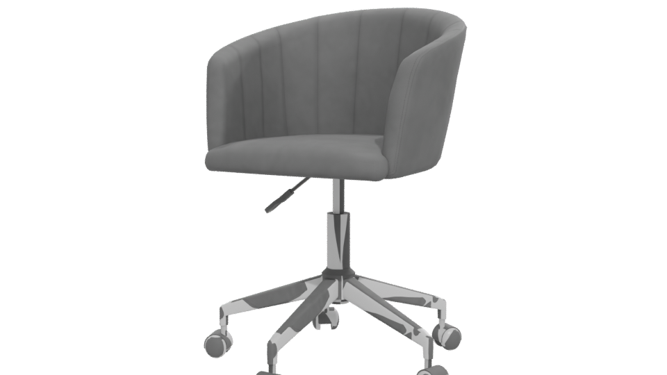 Stylish Modern Office Chair 3D Model - Professional 3D Model Render 12