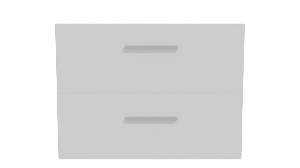 Sleek Minimalist Bathroom Vanity 3D - Professional 3D Model Render 11