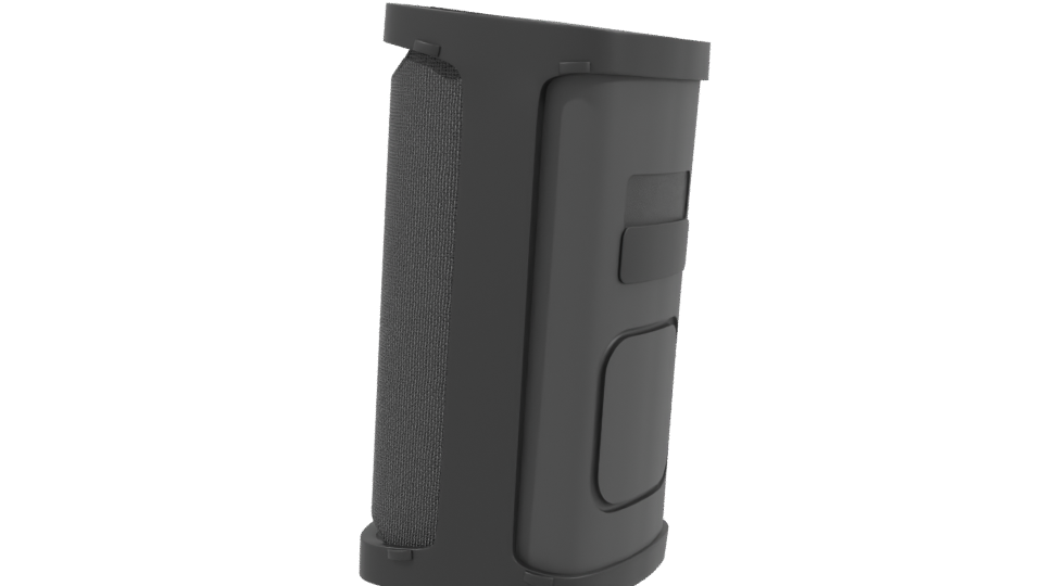 Stylish Bluetooth Speaker Model - Professional 3D Model Render 3