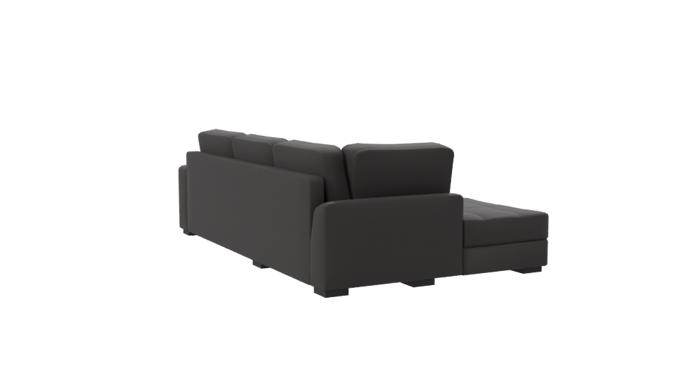 Contemporary L-Shaped Sofa Model 3D - Professional 3D Model Render 7