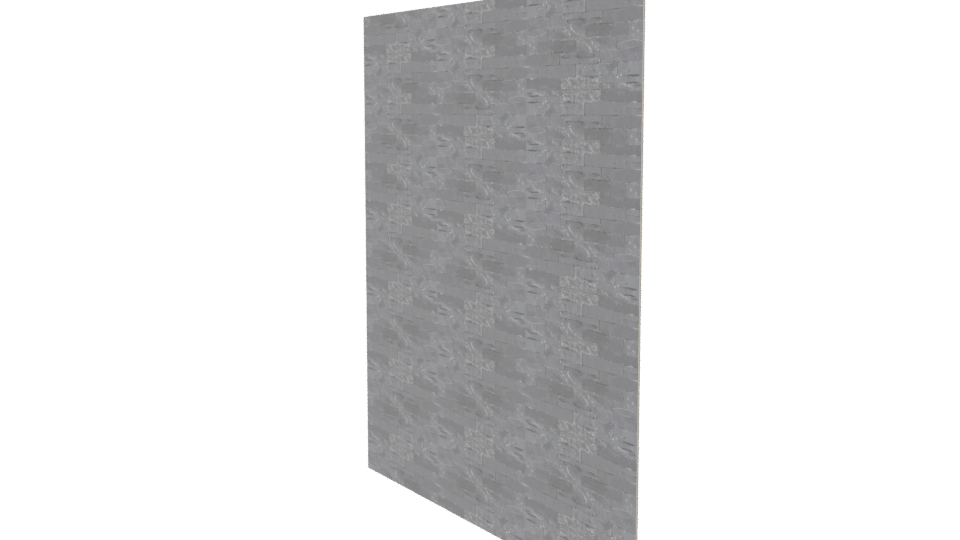 Gray Textured Panel 3D Model - Professional 3D Model Render 13